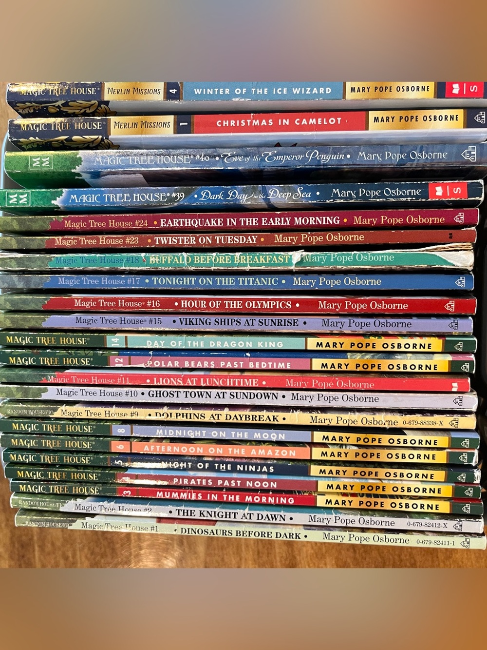 Magic Tree House Paperback Book Lot - Mary Pope Osborne - 30 Books